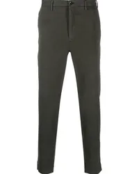 Incotex Tief sitzende Straight-Leg-Hose Grün