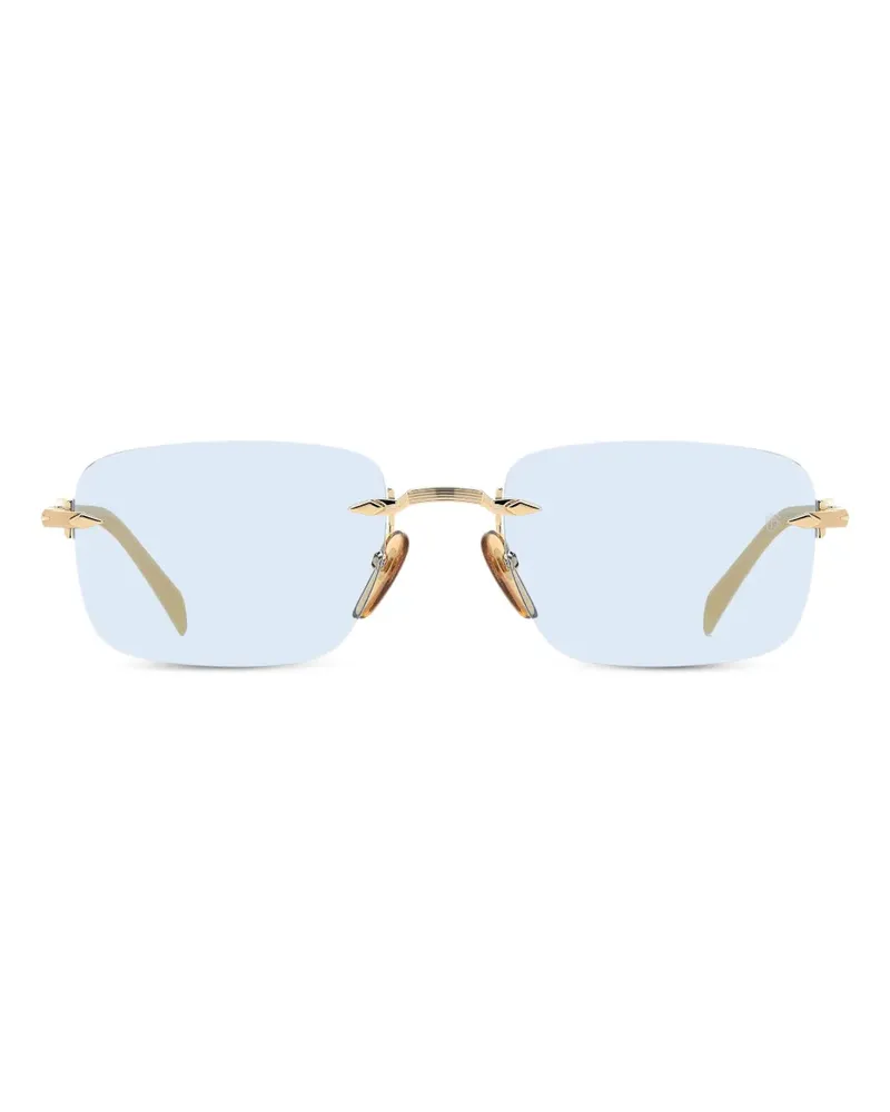 EYEWEAR by DAVID BECKHAM rectangle sunglasses - Gold Gold
