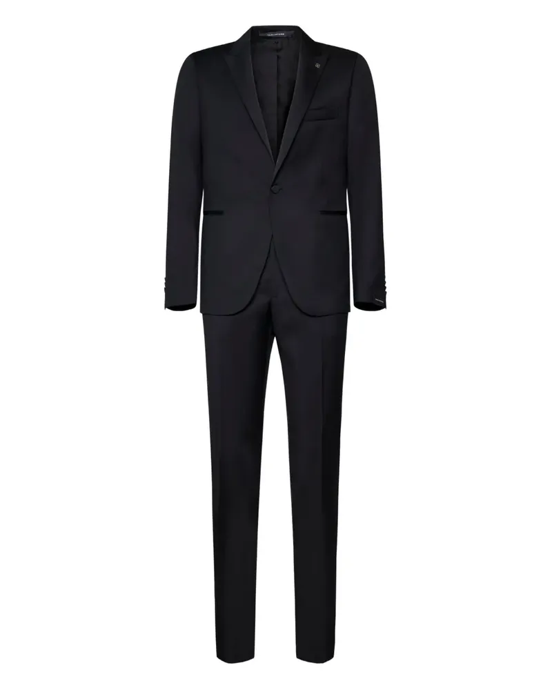 Tagliatore Vesuvio single-breasted suit - Schwarz Schwarz