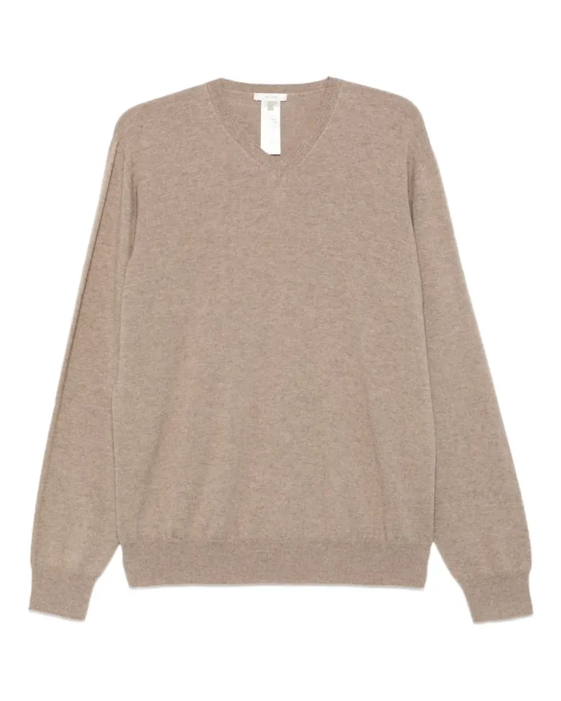 The Row Rod Kaschmirpullover mit V-Ausschnitt - Nude Nude