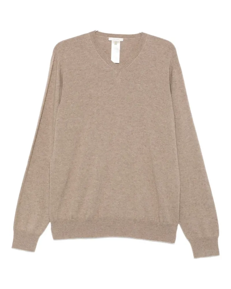 The Row Rod Kaschmirpullover mit V-Ausschnitt - Nude Nude