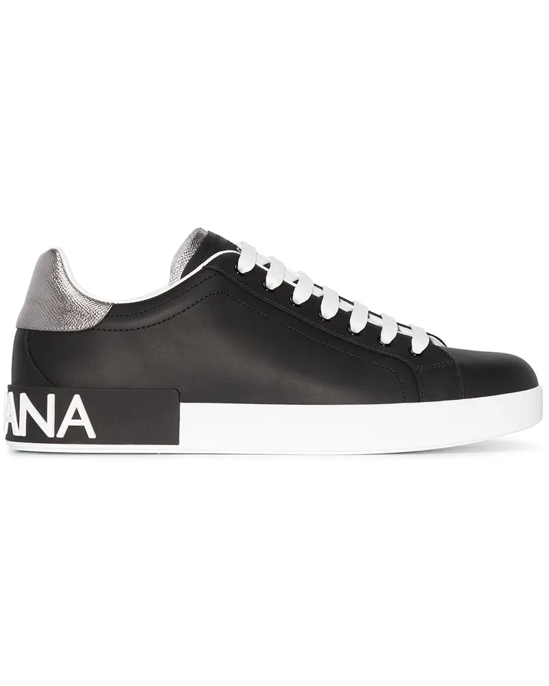 Dolce & Gabbana Classic Portofino Sneakers - Schwarz Schwarz