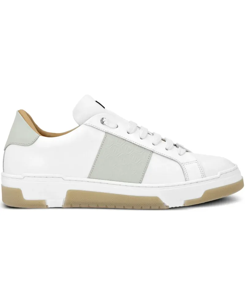 Philipp Plein Monogram Lo-Top Sneakers - Weiß Weiß