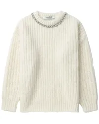 KIMHEKIM Pullover mit Kettenriemen Nude