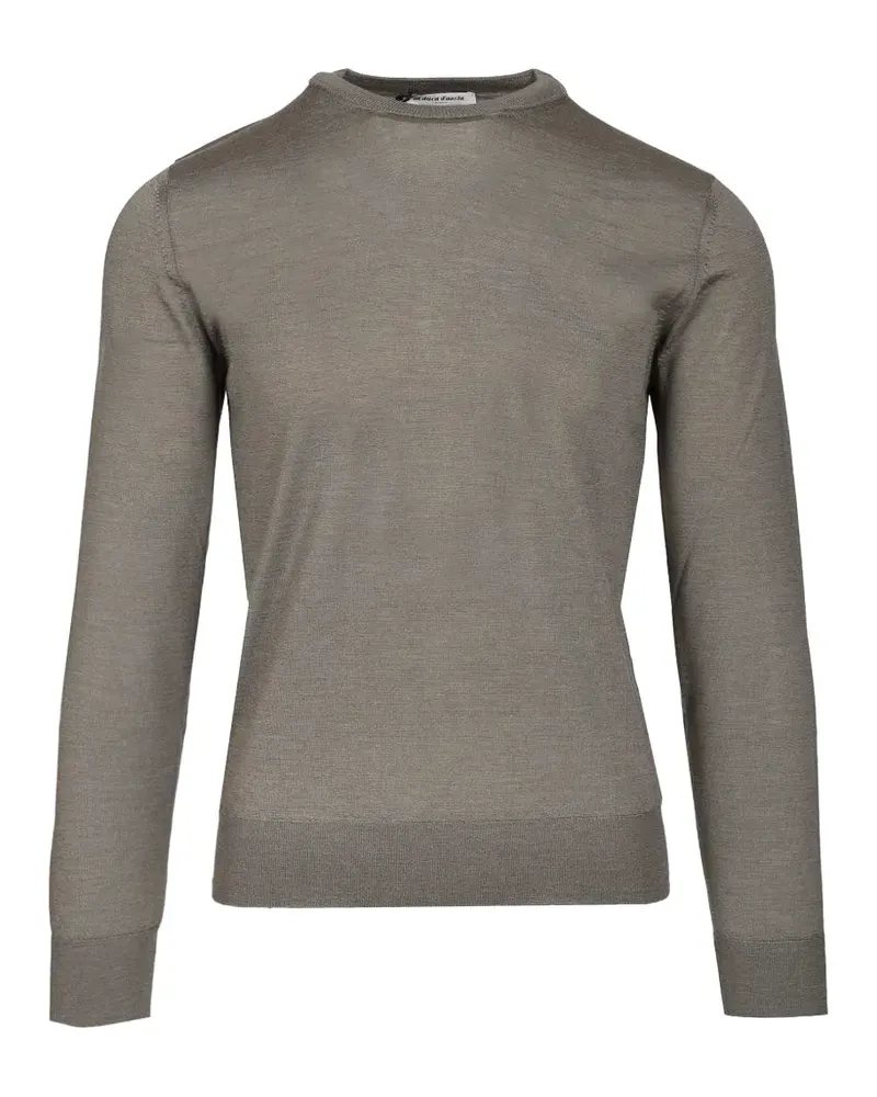 Al Duca D’Aosta 1902 crew-neck long-sleeved t-shirt - Grau Grau