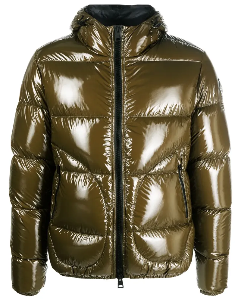 Herno Daunenjacke mit Kapuze - Grün Grün