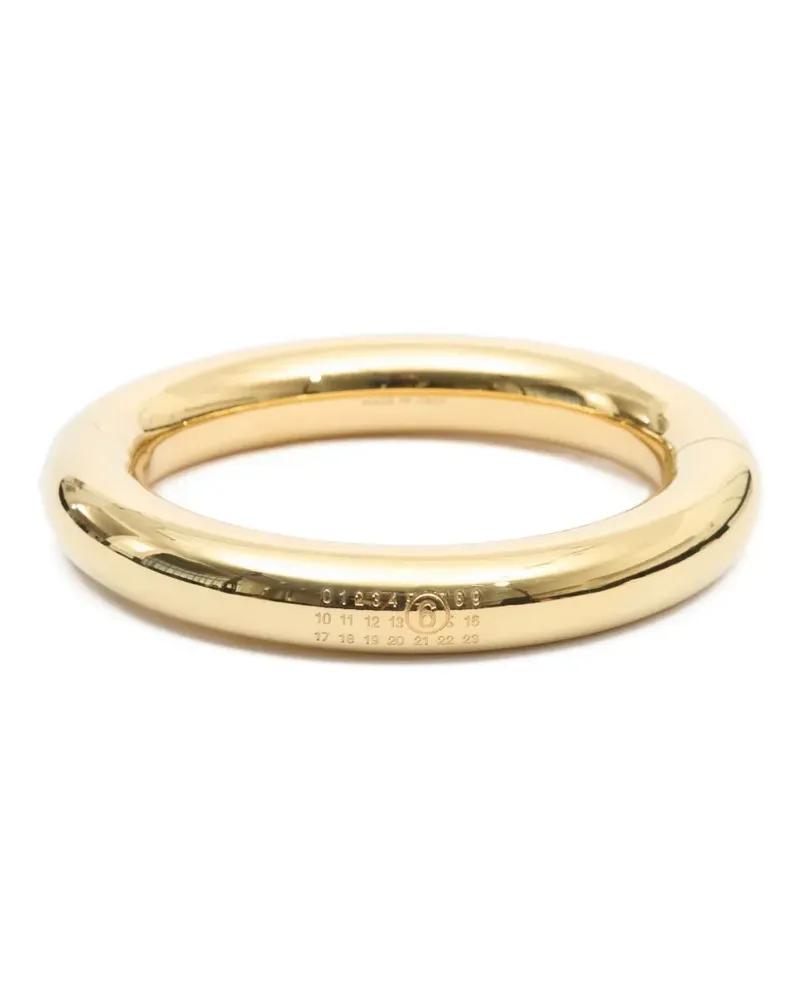 Maison Margiela Armreif mit poliertem Finish - Gold Gold