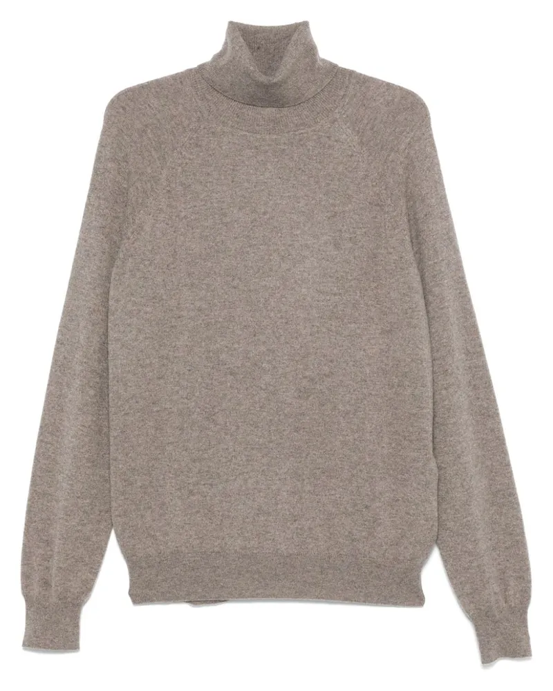 Saint Laurent Klassischer Kaschmirpullover - Braun Braun