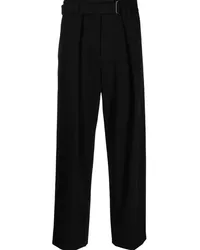 SONGZIO Straight-Leg-Hose Schwarz