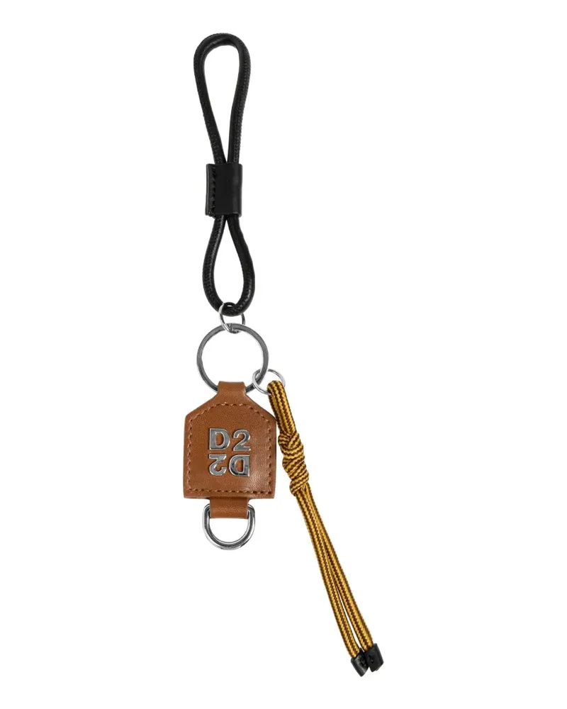 Dsquared2 keychain with logo - Nude Nude