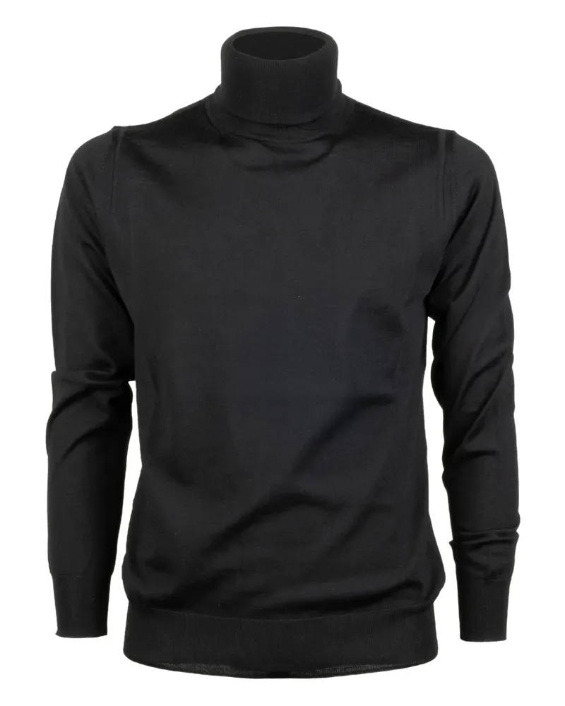 Paolo Pecora Milano roll-neck long-sleeve sweater - Schwarz Schwarz