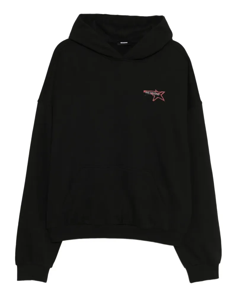WE 11 DONE Amber Hoodie - Schwarz Schwarz
