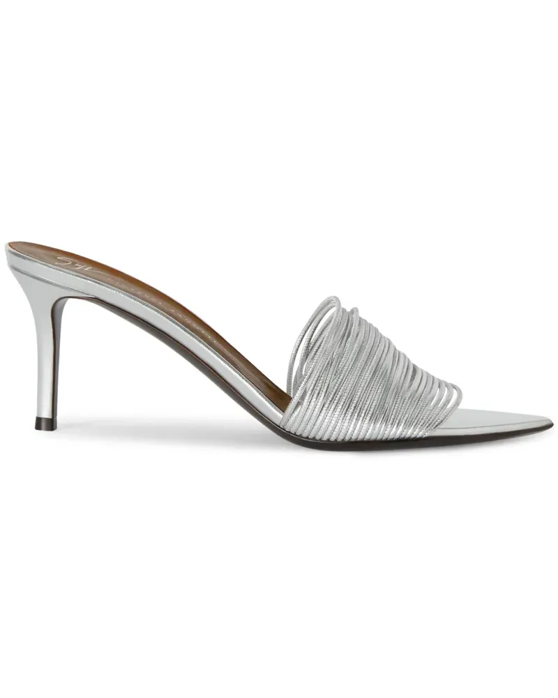 Giuseppe Zanotti Intriigo Clio Sandalen 70mm - Silber Silber