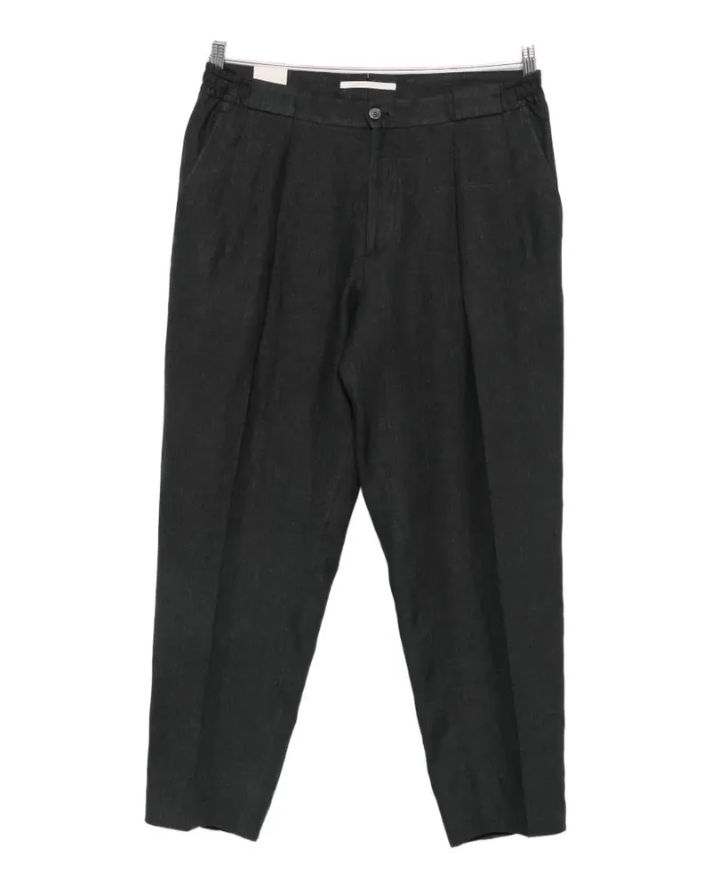 Briglia 1949 pleated trousers - Schwarz Schwarz
