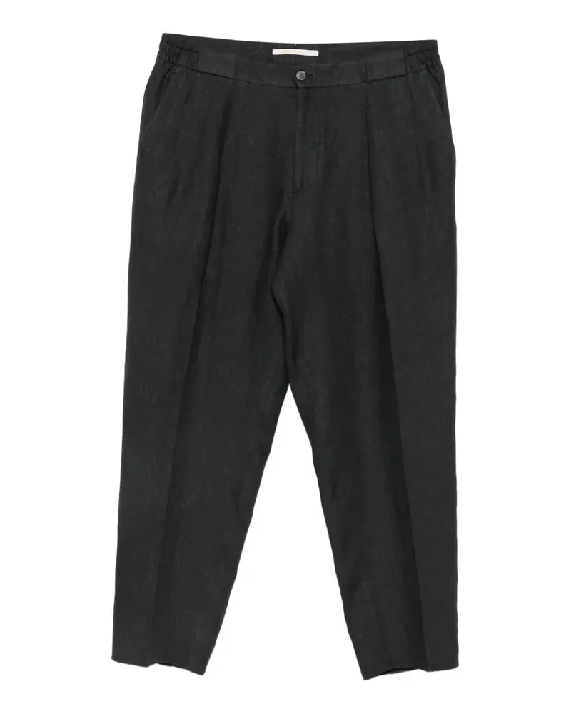 Briglia 1949 pleated trousers - Schwarz Schwarz
