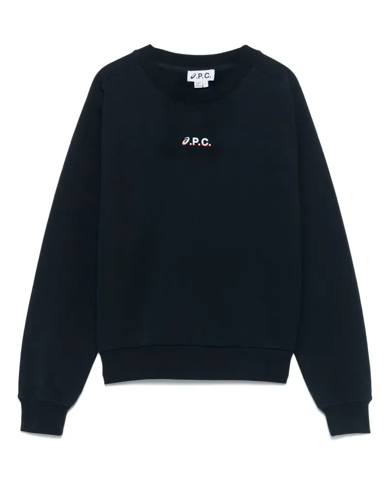 A.P.C. x Asics Stone Sweatshirt - Blau Blau