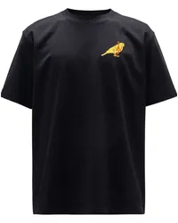 J.W.Anderson T-Shirt mit Logo-Stickerei Schwarz