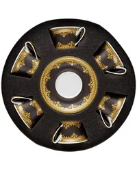 Versace x Rosenthal Sechsteiliges I Love Baroque Teeservice Schwarz