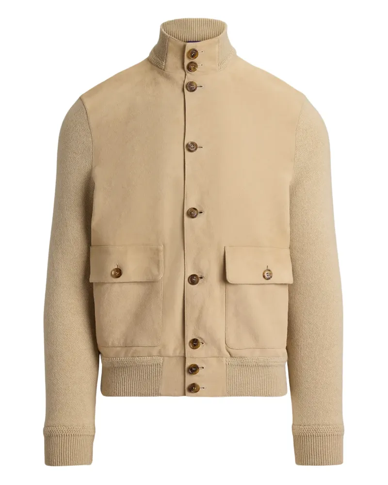 Ralph Lauren Cardigan mit Knöpfen - Nude Nude