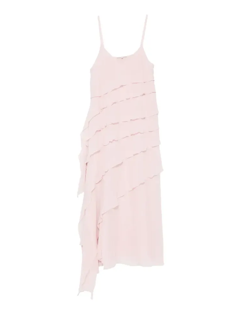 Antonelli Firenze Marilyn ruffled dress - Rosa Rosa