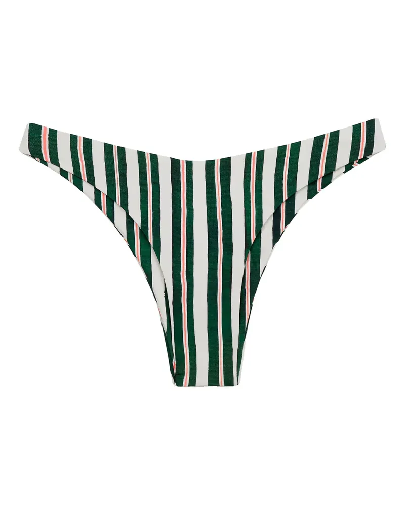 Lenny Niemeyer Gestreifte Básica Hose - Grün Grün