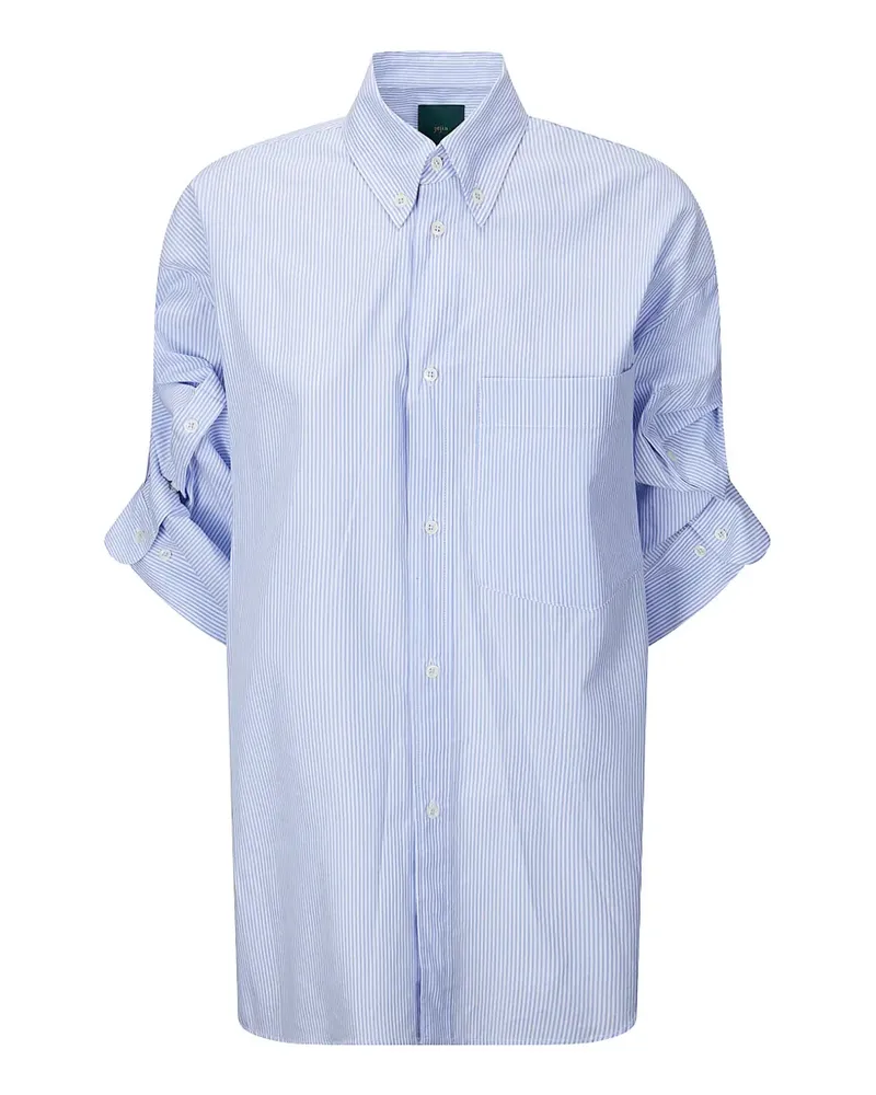 Jejia Gestreiftes Buba Hemd - Blau Blau