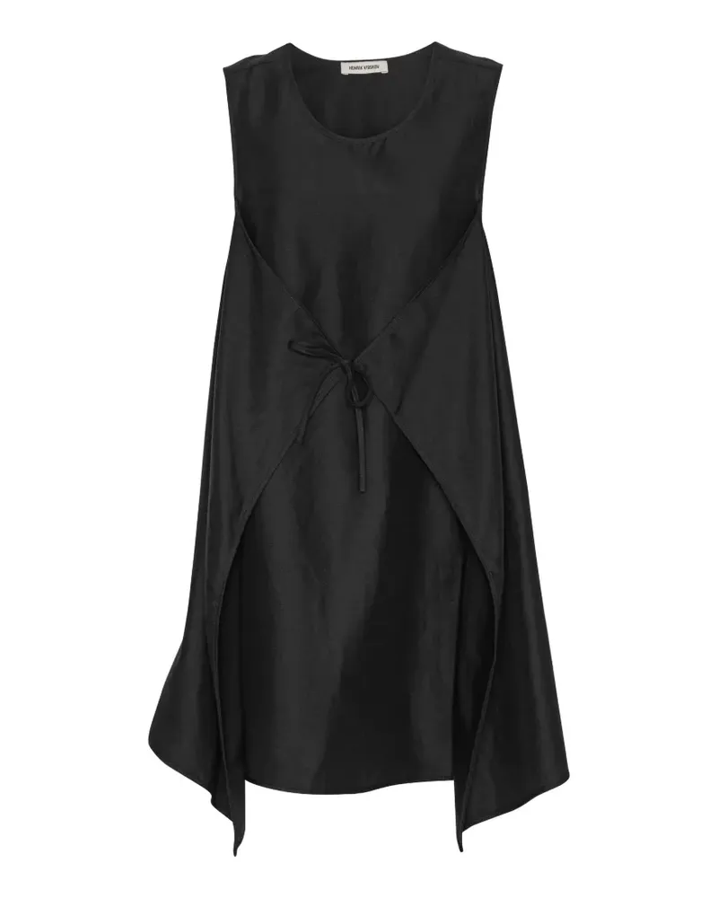 Henrik Vibskov Beetle layered mini dress - Schwarz Schwarz