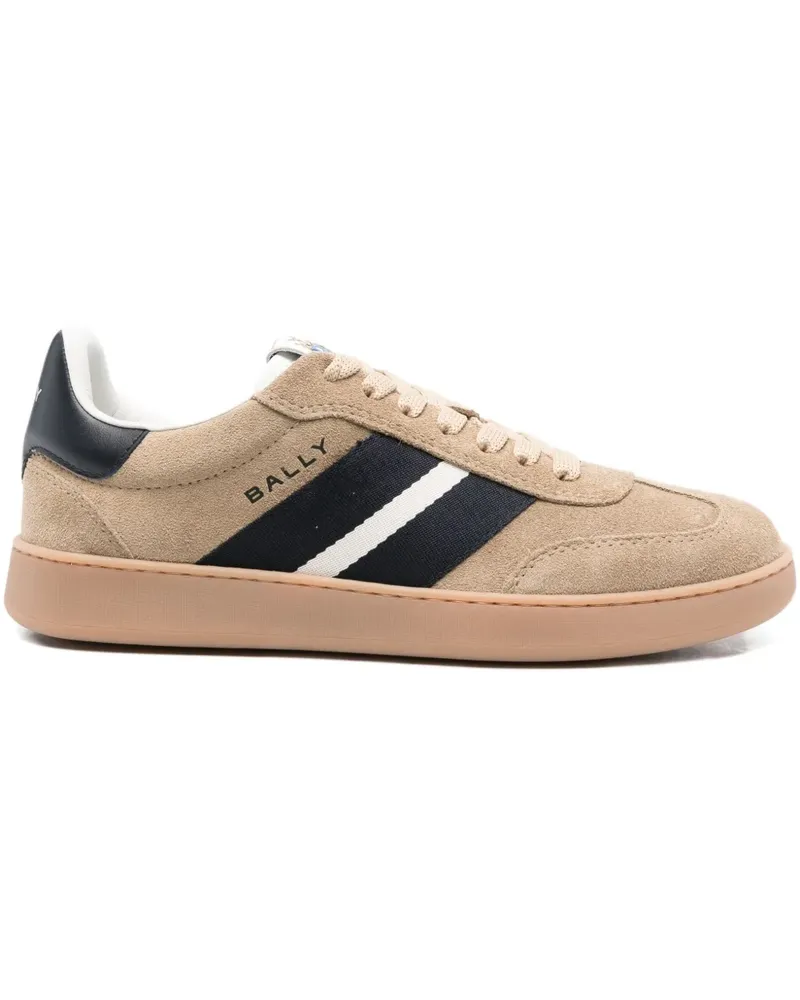Bally Retro Crest Sneakers aus Wildleder - Braun Braun