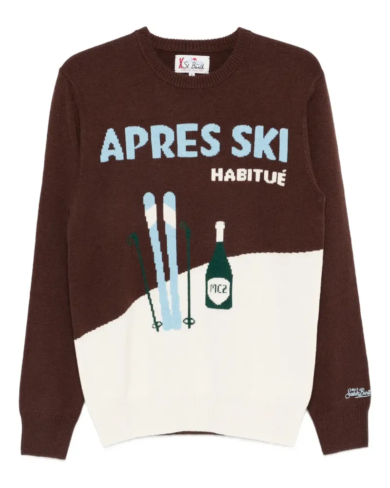 MC2 Saint Barth Heron Pullover - Braun Braun