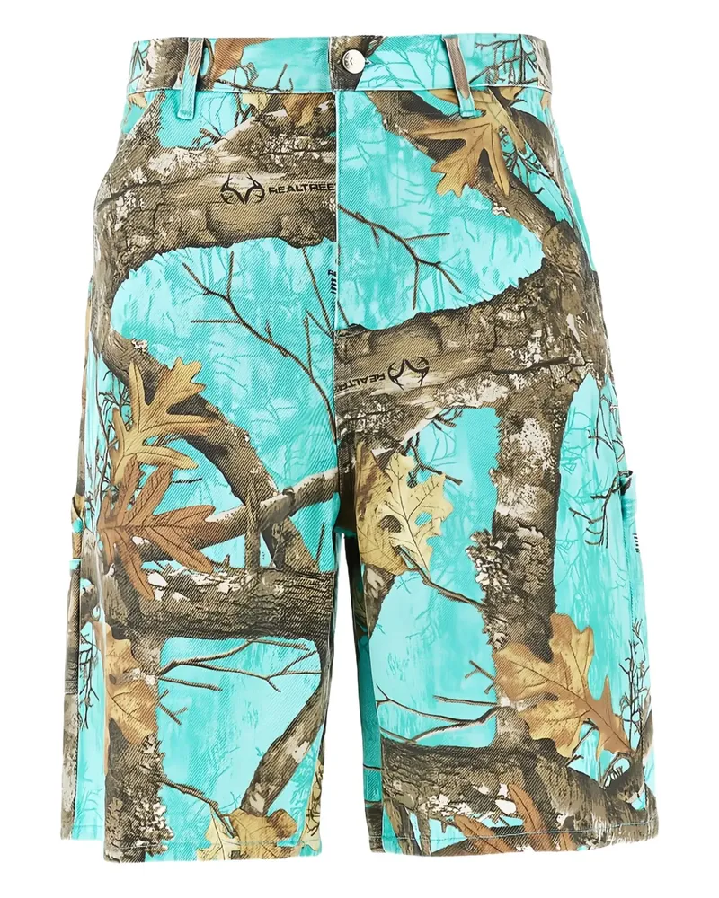 AWAKE NY Shorts mit Print - Blau Blau