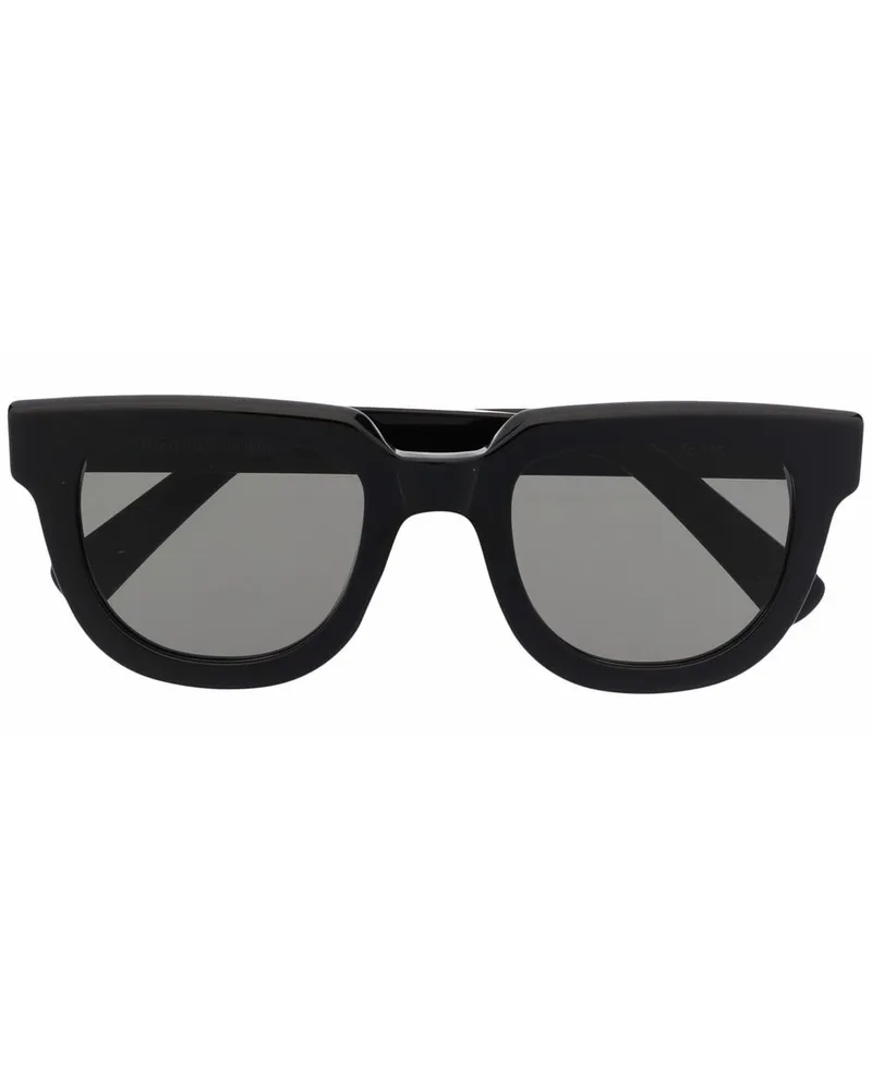 RETROSUPERFUTURE Eckige Sonnenbrille Schwarz