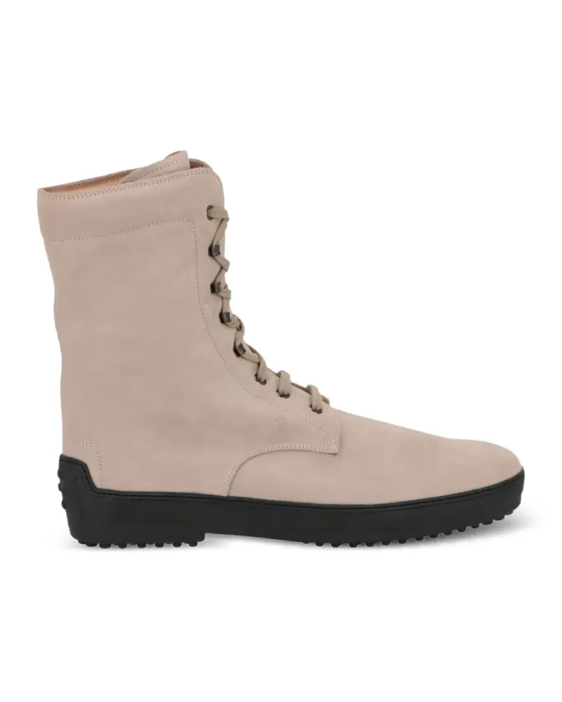 TOD'S Stiefel mit Schnürung - Nude Nude