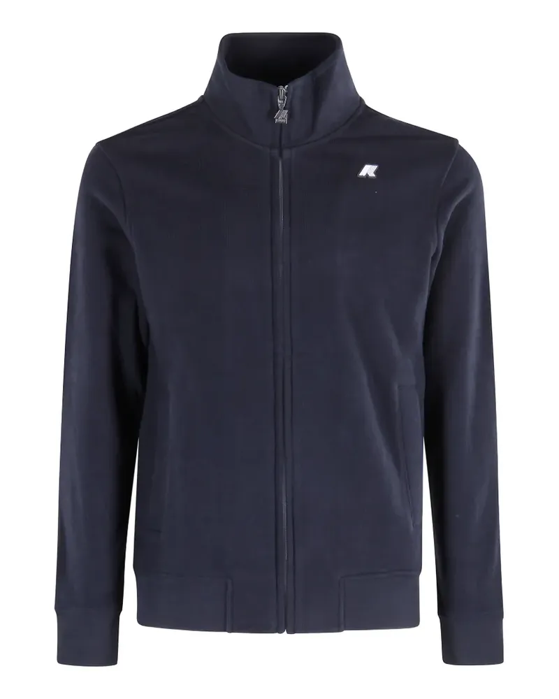 K-Way Finn Heavy Fleece-Pullover - Blau Blau