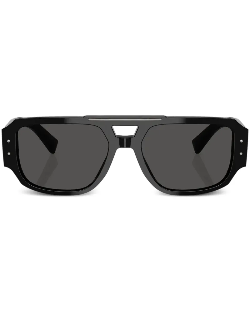 Dolce & Gabbana Getönte Pilotenbrille - Schwarz Schwarz