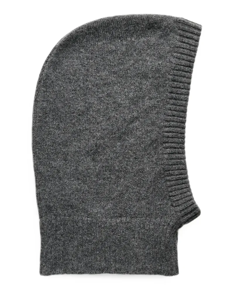Margaret Howell Gestrickte Kapuze aus Filz - Grau Grau