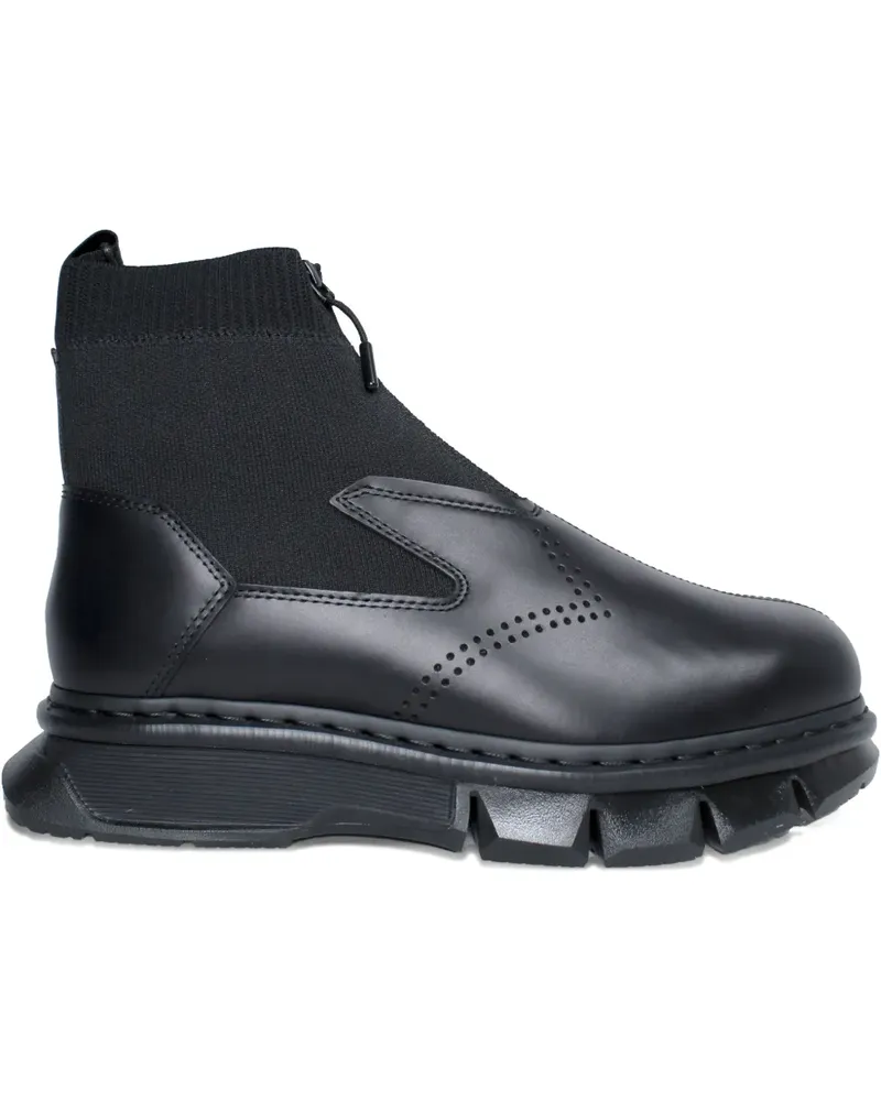 Dr.Martens 14XX QUBist Stiefel mit Reißverschluss - Schwarz Schwarz