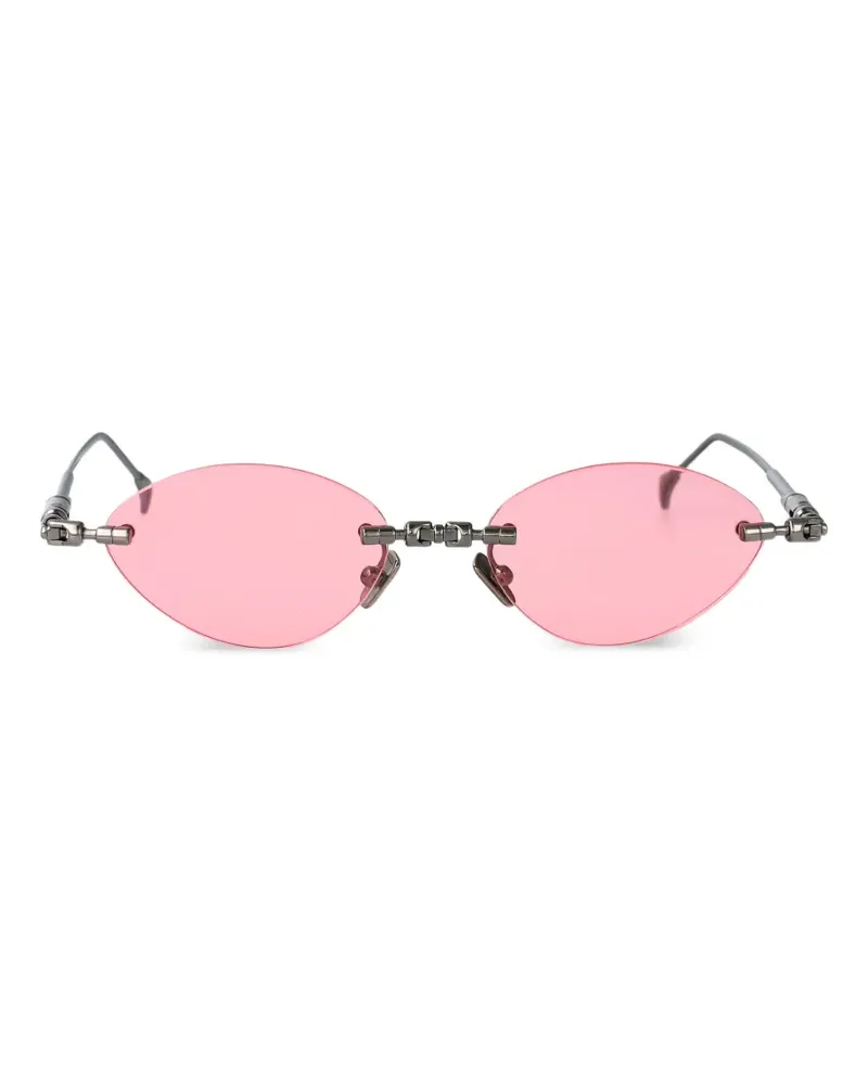 KUBORAUM Maske H65 geometric-frame sunglasses - Rosa Rosa