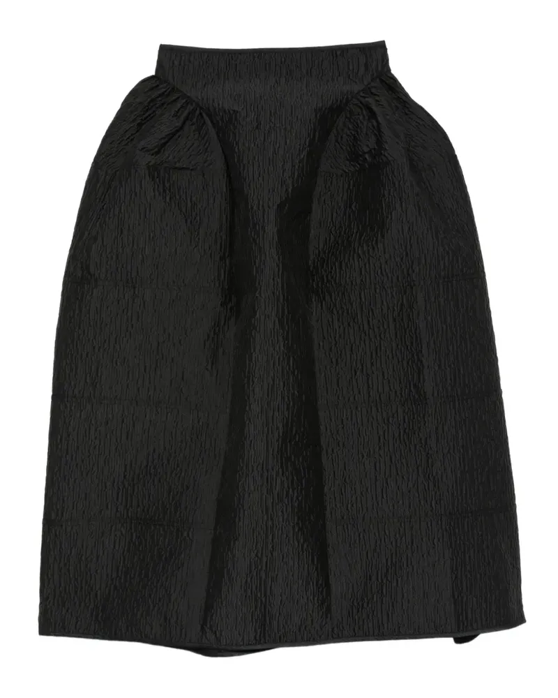 Cecilie Bahnsen gathered skirt - Schwarz Schwarz