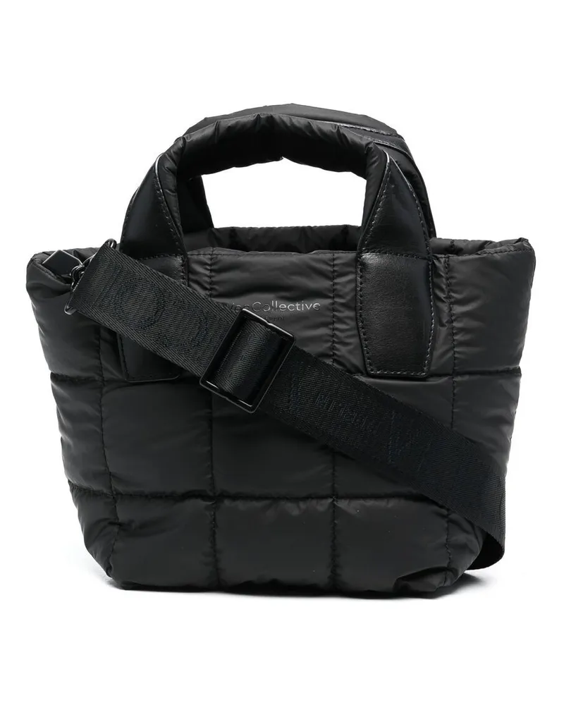 VeeCollective Wattierte Mini-Tasche - Schwarz Schwarz