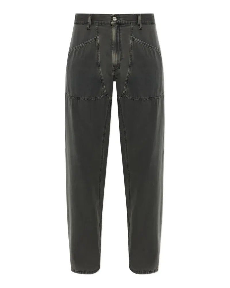 Diesel D-Zeta panelled jeans - Grau Grau