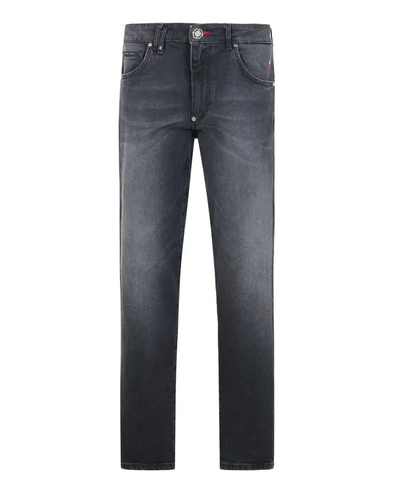 Philipp Plein Detroit Jeans-Basic - Grau Grau