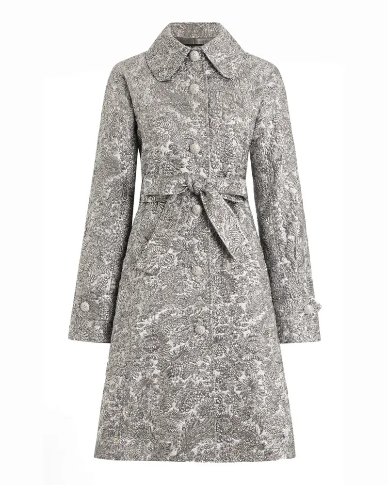 Dolce & Gabbana Klassischer Trenchcoat - Silber Silber