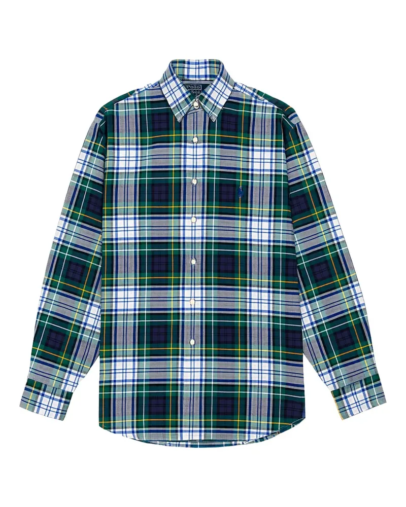 Ralph Lauren plaid-pattern long-sleeve shirt - Grün Grün