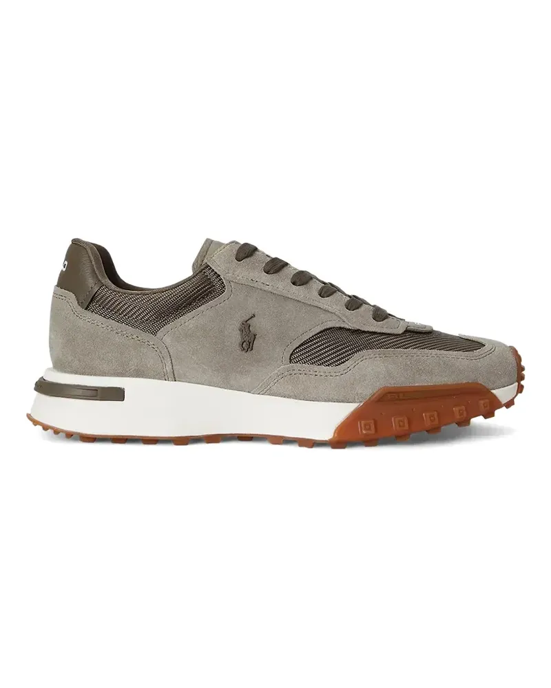 Ralph Lauren Sneakers mit Logo-Patch - Grau Grau