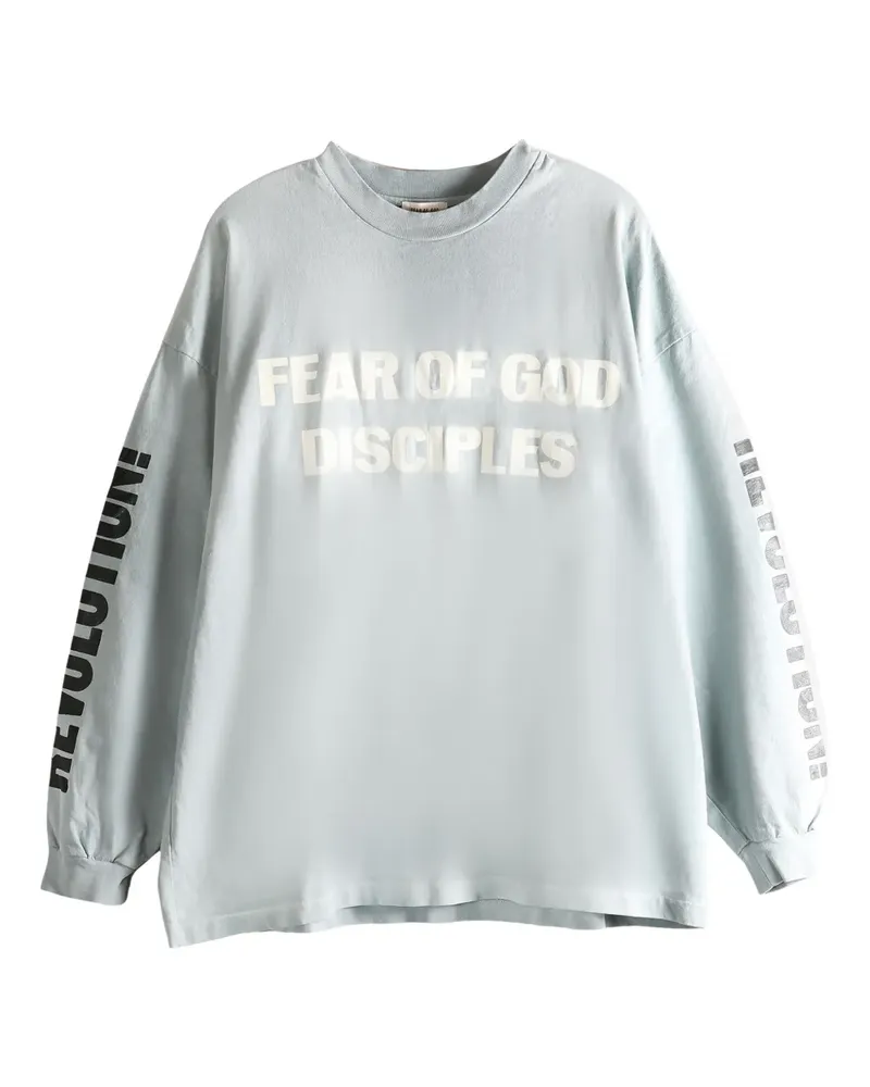 Fear of God Relaxed Disciple Langarmshirt - Blau Blau