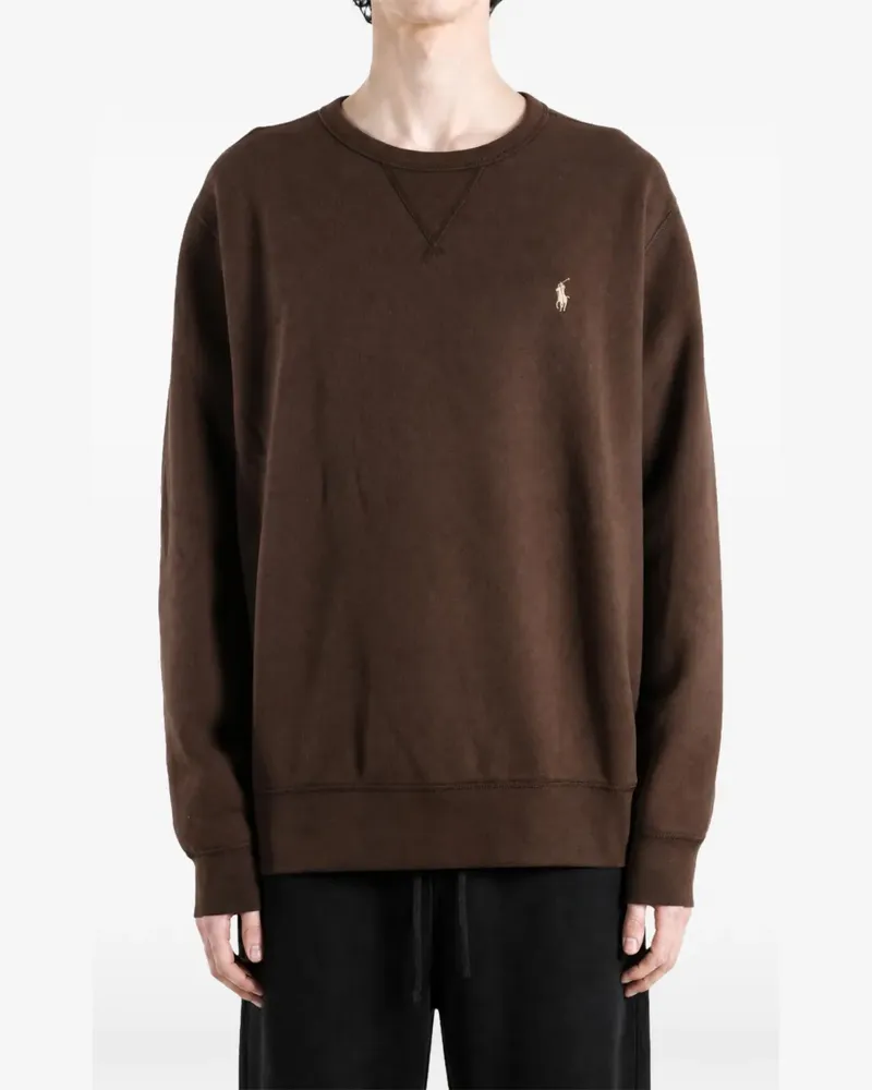 Ralph Lauren Sweatshirt mit Logo-Stickerei - Braun Braun