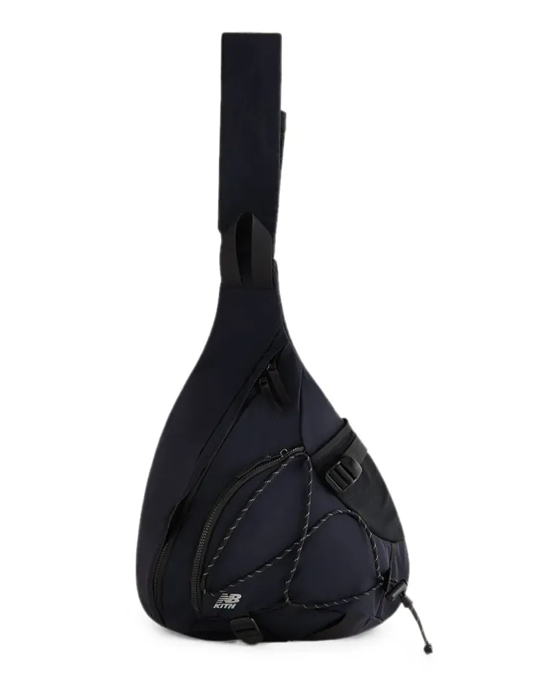 KITH x New Balance Rucksack mit Logo - Schwarz Schwarz