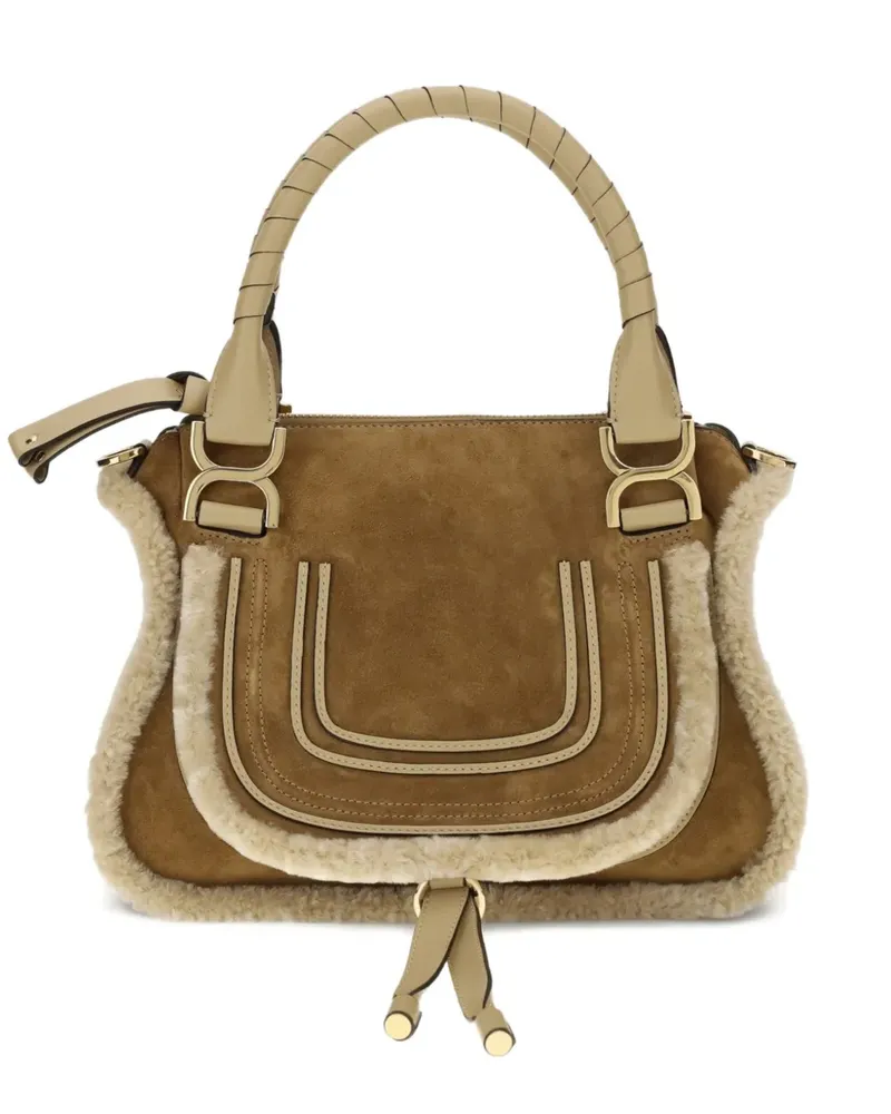 Chloé small leather shoulder bag - Braun Braun