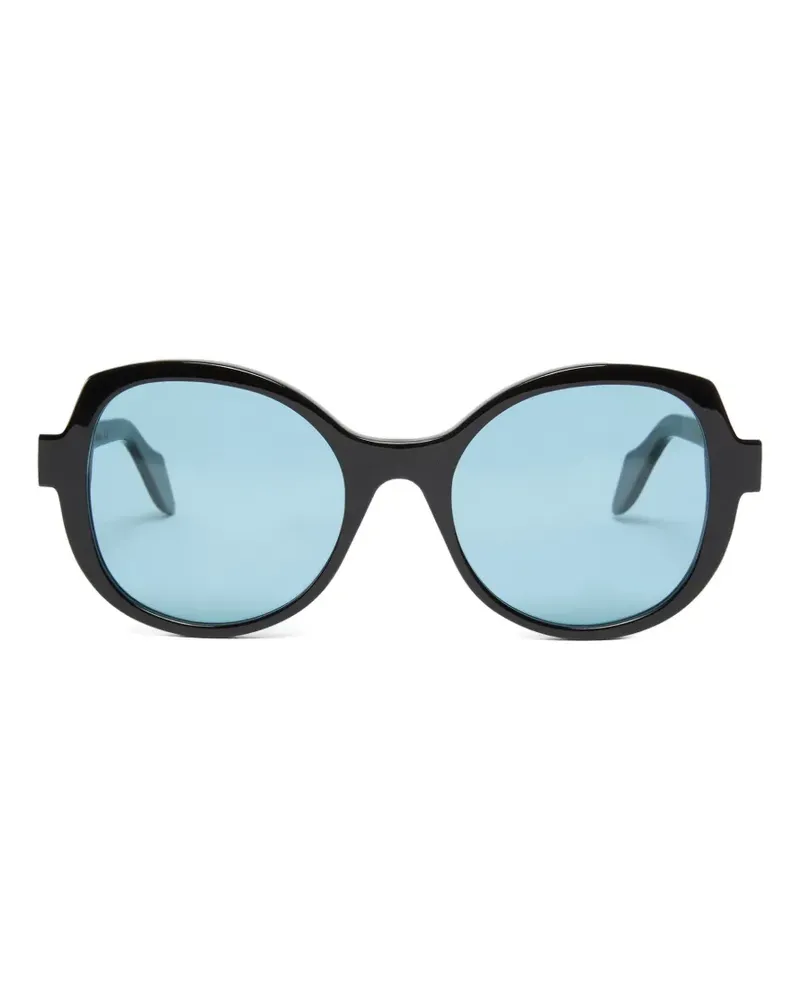 Pinko Femminile Sonnenbrille mit rundem Gestell - Schwarz Schwarz