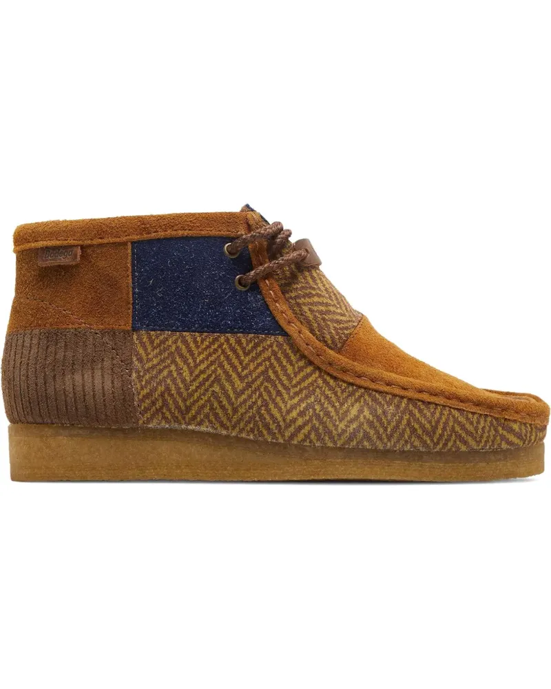 Clarks x Bodelga Originals Wallabee 2.0 "Heritage Patchwork" Stiefel - Braun Braun